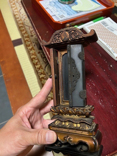 【手品師　様】例の修理部品　一式 修復例 - 仏壇のなかた（株式会社中田仏具店）